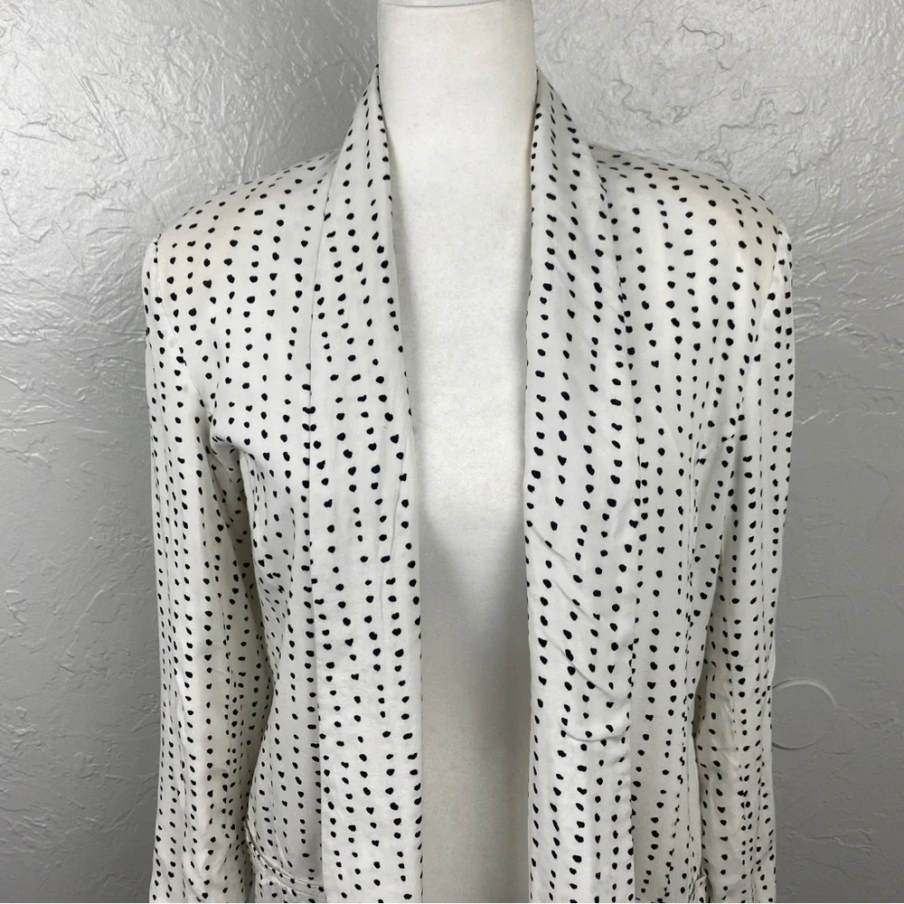 Just Female dot relaxed “mou” blazer size Large - Picture 2 of 11
